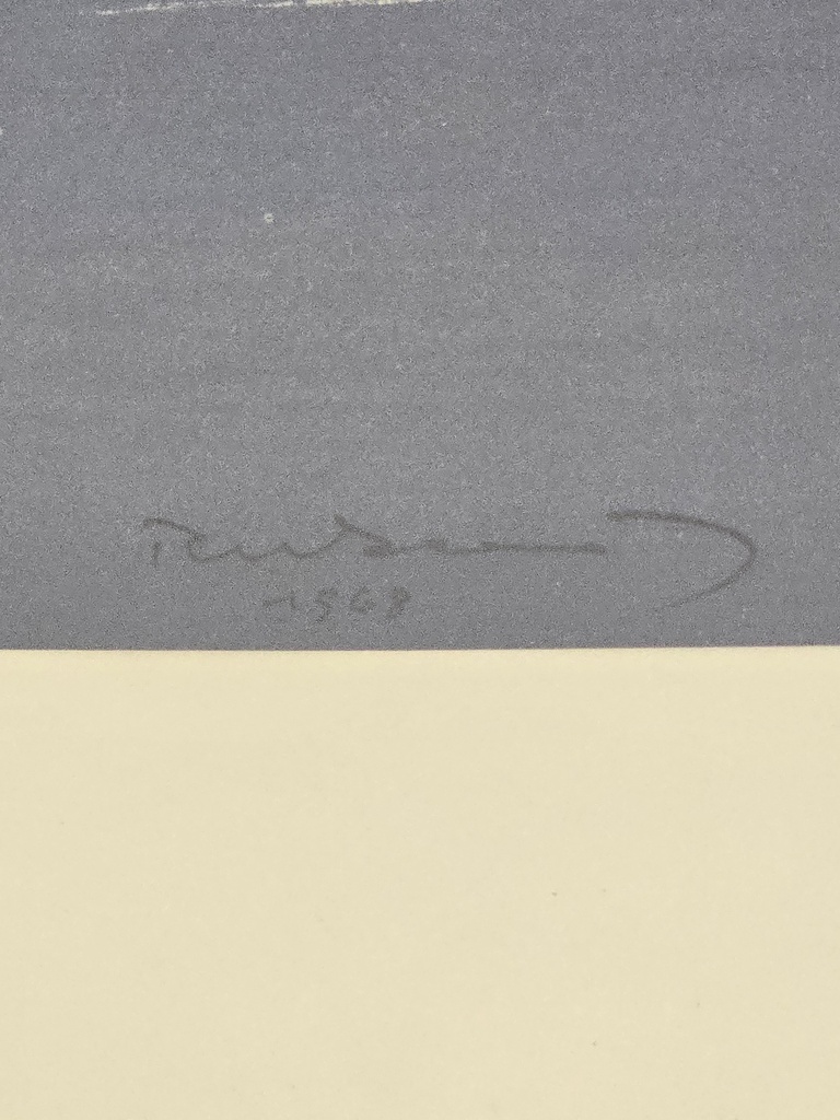 Farbverlauf, Grafik, von Reckewitz, 1968, 11/20
