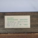 "Marktbreit", Öl auf Holz, von Prof. W. Kempp, München