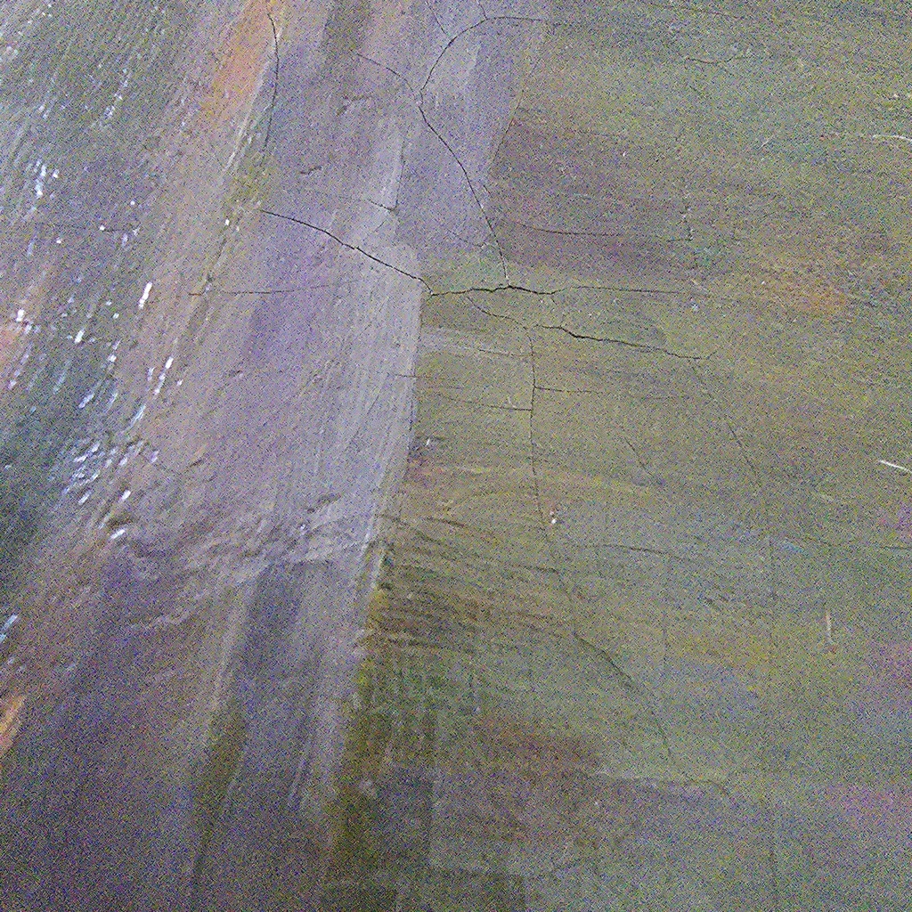 Uferlandschaft, Öl auf Leinwand, von Prof. Púska Kohlund